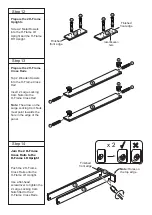 Preview for 10 page of Aqua One Oakstyle Chic 3+2 Unit Assembly Instructions Manual