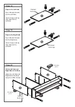 Preview for 12 page of Aqua One Oakstyle Chic 3+2 Unit Assembly Instructions Manual