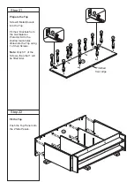 Preview for 13 page of Aqua One Oakstyle Chic 3+2 Unit Assembly Instructions Manual