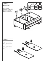 Preview for 14 page of Aqua One Oakstyle Chic 3+2 Unit Assembly Instructions Manual