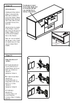 Preview for 19 page of Aqua One Oakstyle Chic 3+2 Unit Assembly Instructions Manual