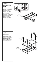 Preview for 8 page of Aqua One OakStyle Urban 110 Assembly Instructions Manual