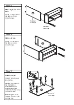 Preview for 11 page of Aqua One OakStyle Urban 110 Assembly Instructions Manual