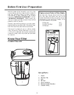 Preview for 3 page of Aqua One Ocellaris 400 Instructions Manual