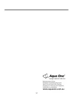 Preview for 12 page of Aqua One Ocellaris 400 Instructions Manual