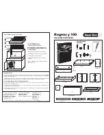 Aqua One Regency 100 Assembly Instructions preview