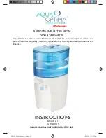 Предварительный просмотр 1 страницы Aqua Optima AWD001 Instructions Manual