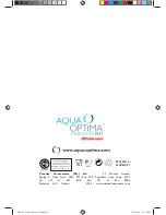 Предварительный просмотр 8 страницы Aqua Optima AWD001 Instructions Manual