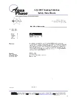 Предварительный просмотр 55 страницы Aqua Phase AQ-2000 Operating Manual