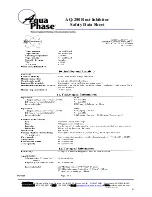 Предварительный просмотр 65 страницы Aqua Phase AQ-2000 Operating Manual