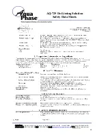 Предварительный просмотр 69 страницы Aqua Phase AQ-2000 Operating Manual