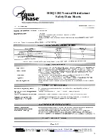 Предварительный просмотр 78 страницы Aqua Phase AQ-2000 Operating Manual