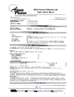 Предварительный просмотр 81 страницы Aqua Phase AQ-2000 Operating Manual