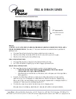 Preview for 12 page of Aqua Phase AQ-3000 Operating Manual