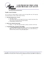 Preview for 48 page of Aqua Phase AQ-3000 Operating Manual