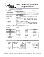 Preview for 80 page of Aqua Phase AQ-3000 Operating Manual