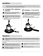 Preview for 6 page of Aqua PRO APC3000 Operation Manual