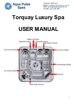 Aqua Pulse Spas Torquay User Manual preview