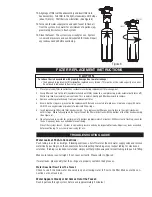 Preview for 6 page of aqua-pure 3MFF100 Installation And Operating Instructions Manual