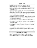 Preview for 4 page of aqua-pure AP101T Installation And Operating Instructions Manual