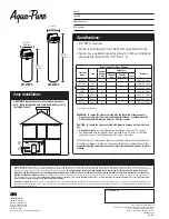 Preview for 2 page of aqua-pure AP1610SS Quick Start Manual