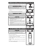 Preview for 5 page of aqua-pure AP430SS Installation And Operating Instructions Manual