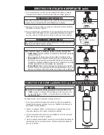 Preview for 13 page of aqua-pure AP430SS Installation And Operating Instructions Manual