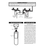 Preview for 14 page of aqua-pure AP430SS Installation And Operating Instructions Manual