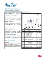 Предварительный просмотр 1 страницы aqua-pure AP9200+ Installation And Operating Instructions Manual