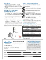 Preview for 3 page of aqua-pure AP9400+ Installation And Operating Instructions