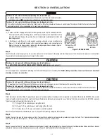 Preview for 10 page of aqua-pure NWS100 Installation And Operating Instructions Manual