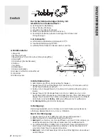 Preview for 2 page of aqua solar ag Robby G3 Operating Instructions Manual