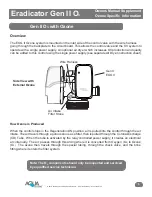 Preview for 5 page of Aqua Systems Eradicator Gen II Owner'S Manual