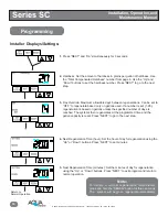 Предварительный просмотр 14 страницы Aqua Systems SmartChoice Installation, Operation And Maintenance Manual