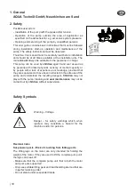 Предварительный просмотр 10 страницы aqua technix AQUA Splash II Translation Of Original Operating Manual