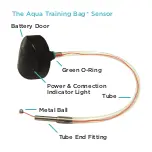 Предварительный просмотр 2 страницы Aqua Training Bag APSENSOR01 Instructions Manual