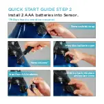 Предварительный просмотр 4 страницы Aqua Training Bag APSENSOR01 Instructions Manual