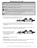 Preview for 17 page of Aqua Ultraviolet Ozone UV 114 Watt Unit Instruction Manual