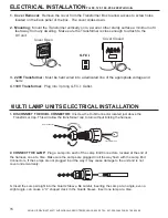 Preview for 18 page of Aqua Ultraviolet Ozone UV 114 Watt Unit Instruction Manual