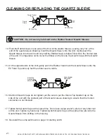 Preview for 24 page of Aqua Ultraviolet Ozone UV 114 Watt Unit Instruction Manual