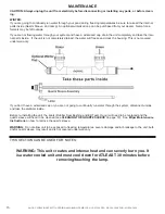 Preview for 20 page of Aqua Ultraviolet SL 100 Watt Instruction Manual