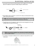 Preview for 11 page of Aqua Ultraviolet STATUARY 15 Watt 1/L Instruction Manual