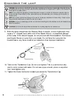 Preview for 18 page of Aqua Ultraviolet STATUARY 15 Watt 1/L Instruction Manual