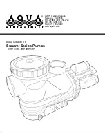 Aqua Ultraviolet Sunami Series Instructions Manual preview