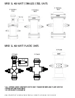 Preview for 2 page of Aqua Ultraviolet Viper SL 1200 Watt Installation Manual