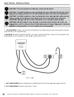 Preview for 16 page of Aqua Ultraviolet Viper SL 1200 Watt Installation Manual