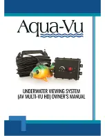 Aqua-Vu AV Multi-Vu HD Owner'S Manual preview