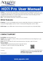 Preview for 4 page of Aqua-Vu HD7i Pro User Manual