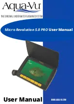 Preview for 1 page of Aqua-Vu Micro Revolution 5.0 PRO User Manual