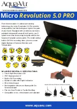 Preview for 2 page of Aqua-Vu Micro Revolution 5.0 PRO User Manual